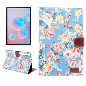 Flower pattern faux leather flip case for Samsung Galaxy Tab S7 - New product image 2