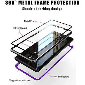 Magnetic tempered glass adsorption cover case for Samsung S20 - New product image 3