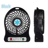 Rechargeable travel handy usb desk fan - New product image 2