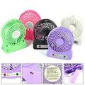 Rechargeable travel handy usb desk fan - New