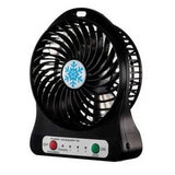 Rechargeable travel handy usb desk fan - New product image 3