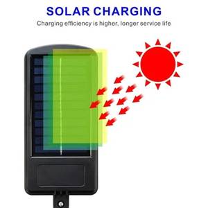 60W sensor solar light with remote outdoor - New product image 6