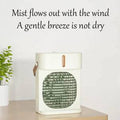 Double-spray humidification water cooling rechargeable fan - New