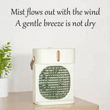 Double-spray humidification water cooling rechargeable fan - New product image 1