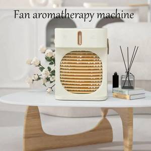 Double-spray humidification water cooling rechargeable fan - New product image 3