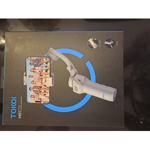 TOKQI M01 3-Axis Gimbal Phone Stabilizer with Tri-Pod.