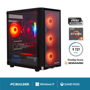 PCBuilder Ryzen 5 5500 RANGER Windows 11 Gaming PC