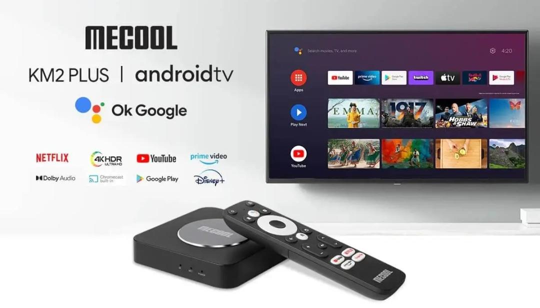 MECOOL KM2 Plus Android TV Box