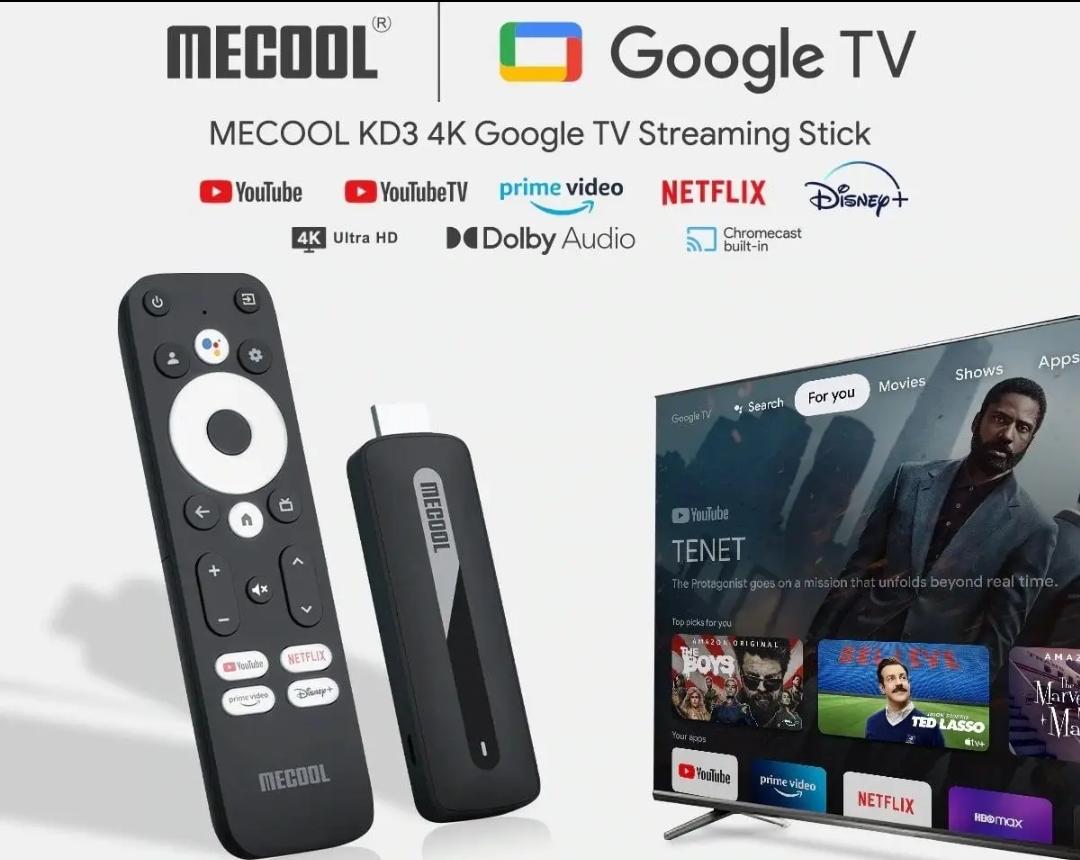 MECOOL KD3 4K Android TV Stick