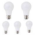 5 Pack - Rechargeable 7w b22 emergency LED bulb with battery - New