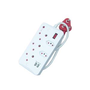 Condere 5 way surge protected power strip with USB ports - New product image 3