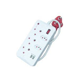 Condere 5 way surge protected power strip with USB ports - New product image 3