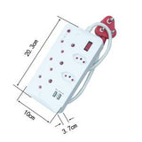 Condere 5 way surge protected power strip with USB ports - New product image 2