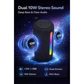 Portable bluetooth speaker wireless RGB light TWS stereo speaker - New