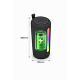 Portable bluetooth speaker wireless RGB light TWS stereo speaker - New product image 3