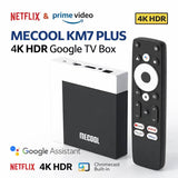 MECOOL KM7 PLUS TV Box | Netflix & Prime Video Certified | 4K HDR | Google TV