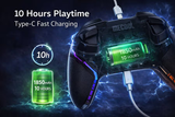 MECOOL GM1 Wireless RGB Gaming Controller | Bluetooth Gamepad | Android, PC, TV & iOS