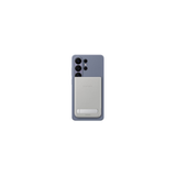 Samsung 5000mAh Magnetic Battery Pack attached to Galaxy S25 Ultra - rear view