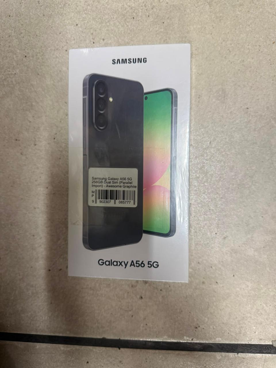 Samsung Galaxy A56 5G 256GB Dual SIM retail box